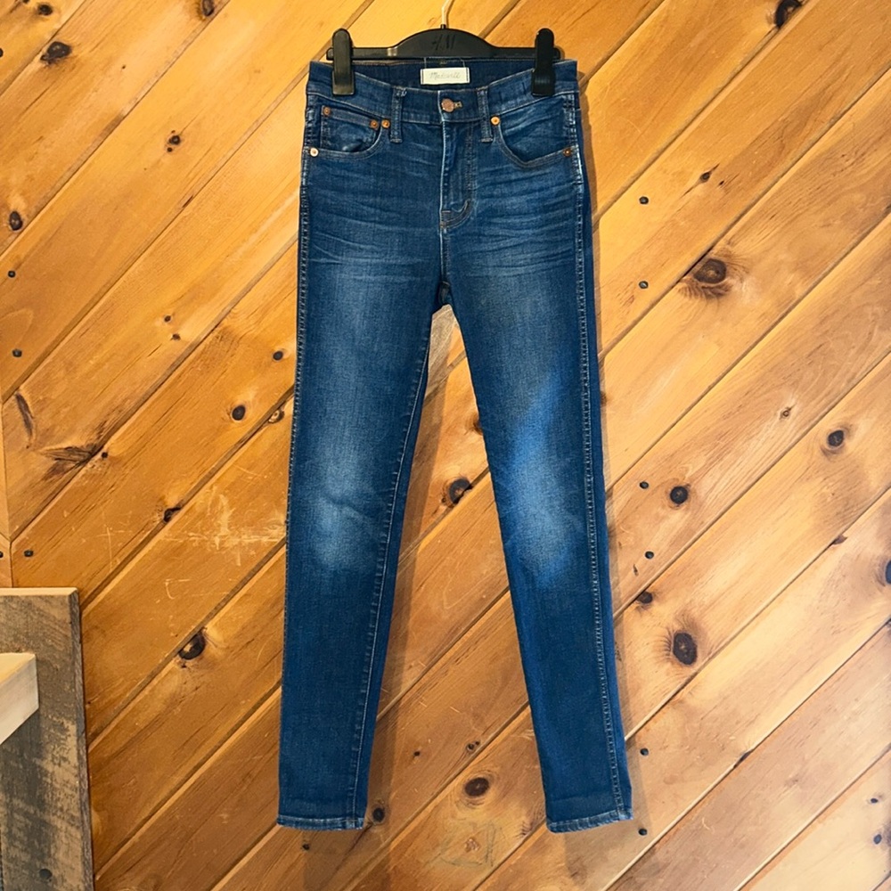 Madewell 9” high rise skinny skinny jeans - Picture 3 of 8